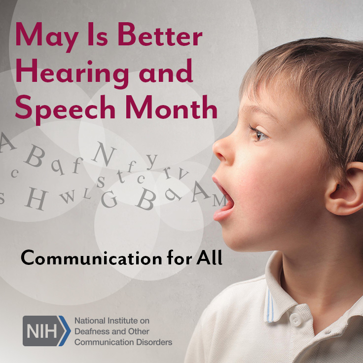 May is Better Hearing and Speech Month