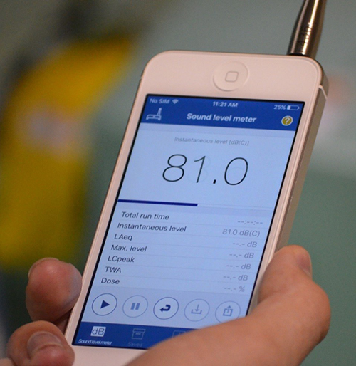 Free Sound Level Meter App From Cdc S National Institute For