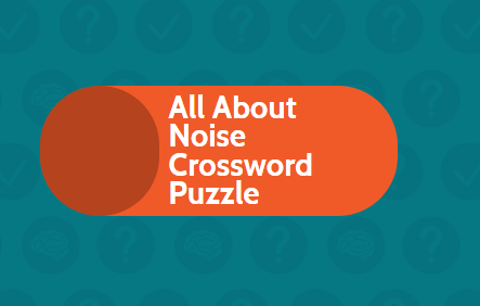 All about noise crossword puzzle