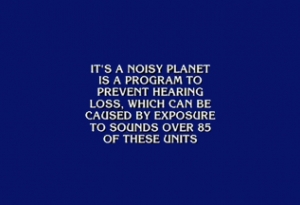 Screen shot of featured Jeopardy question.